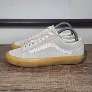 Vans Style 36 Women's Athletic Skate Shoes Sneakers Size 8.5 Gray/Gum Sole